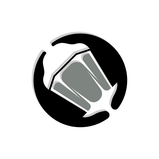 Farola Logotipo Linterna Lámpara Vector Iluminación Diseño Retro Clásico Icono De Silueta Miembro premium Plantillas