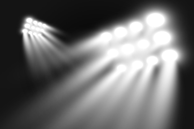 Faros realistas para la iluminación