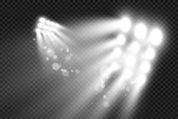 Faros realistas para la iluminación