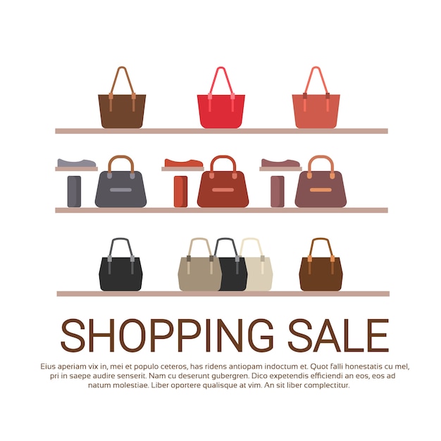 Fashion Shop Interior Big Holiday Sale Compras