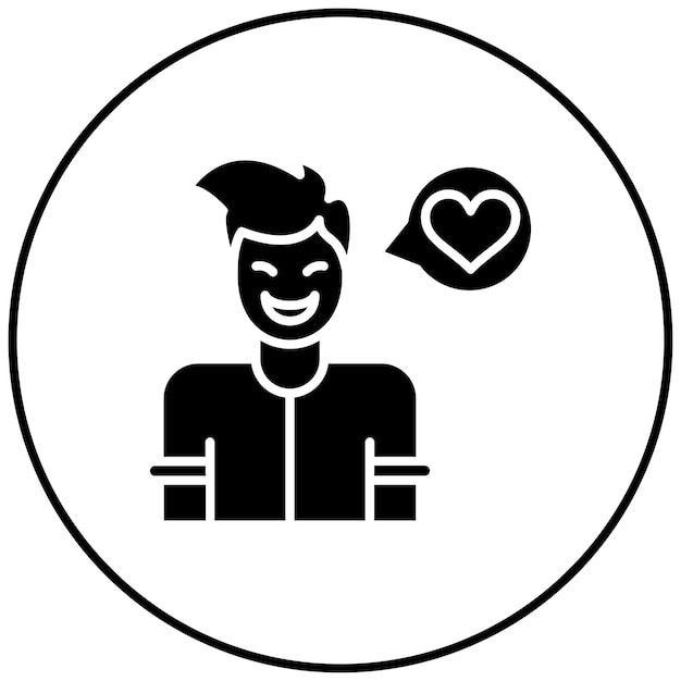 Por favor, me gusta la imagen vectorial del icono Se puede usar para la retroalimentación del cliente
