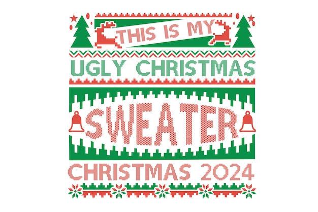 La fea Navidad Svg Bundle