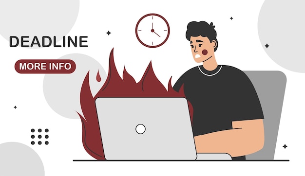 Fecha límite de trabajo urgente
