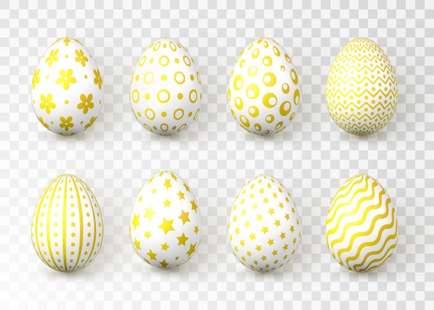 Felices Pascuas. Huevos de Pascua de color