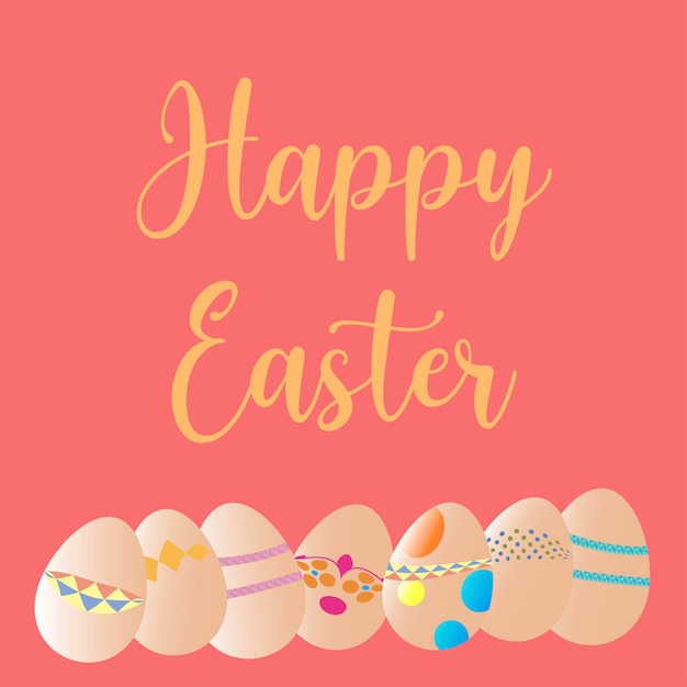 felices pascuas vectores