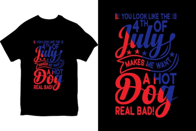 Feliz 4 de julio diseño de camiseta del día de la independencia 4 de julio 4 de julio Celebre camiseta