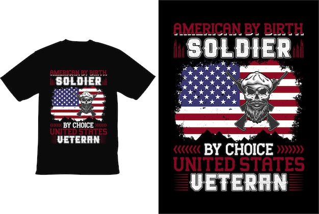 Feliz 4 de julio diseño de camiseta del día de la independencia Diseño de camiseta feliz del día de la independencia DÍA DEL VETERANO