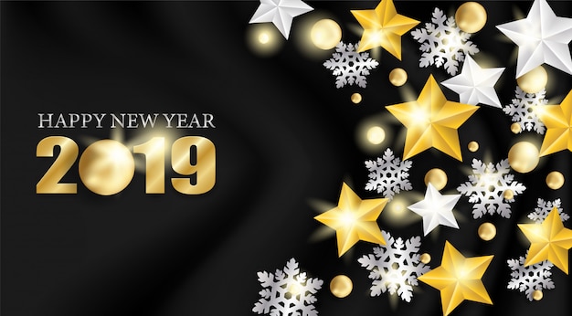 feliz año nuevo 2019 fondo