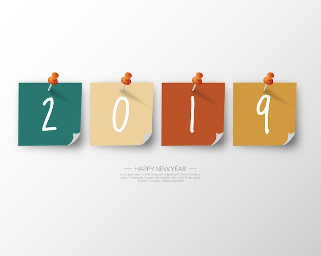 Feliz año nuevo 2019.