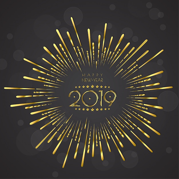 Feliz año nuevo 2019.
