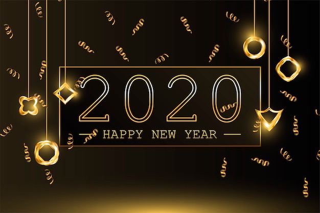 Feliz año nuevo 2020 vacaciones