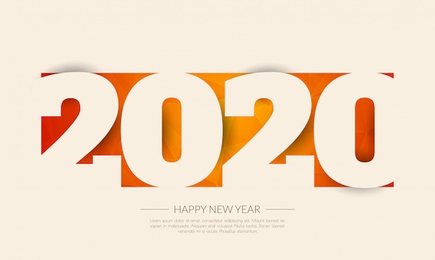 Feliz año nuevo 2020