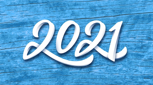 Feliz año nuevo 2021 banner