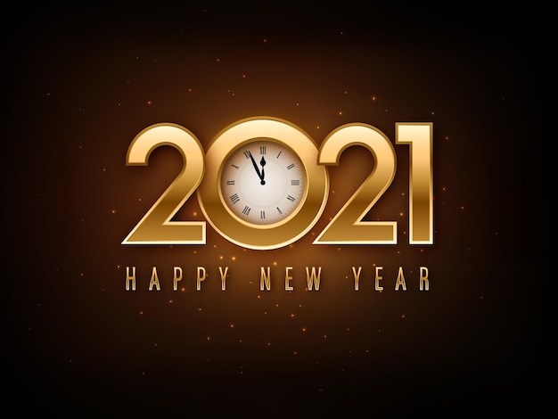 Feliz año nuevo 2021 diseño