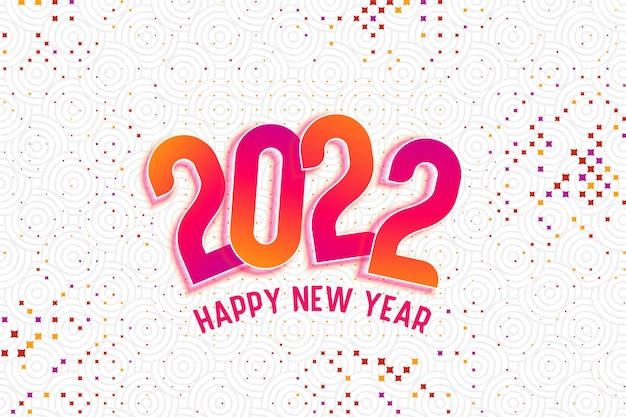 Feliz año nuevo 2022 deseo