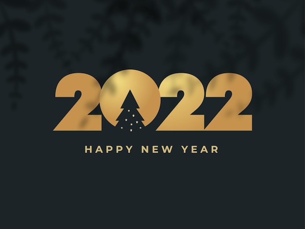 Feliz año nuevo 2022 fondo