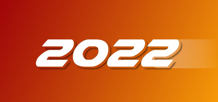 Feliz año nuevo 2022 New Patten Mejor diseño de ilustración de vector de tipografía