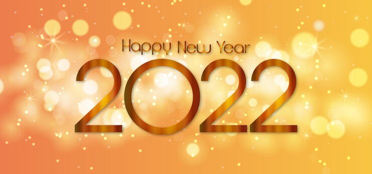 Feliz año nuevo 2022 New Patten Mejor tipografía ilustración vectorial Mejor diseño
