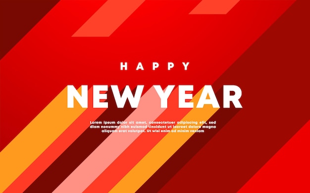Feliz año nuevo 2022 plantilla de tarjeta de felicitación de vacaciones de invierno Cartel de fiesta Diseño de banner web social