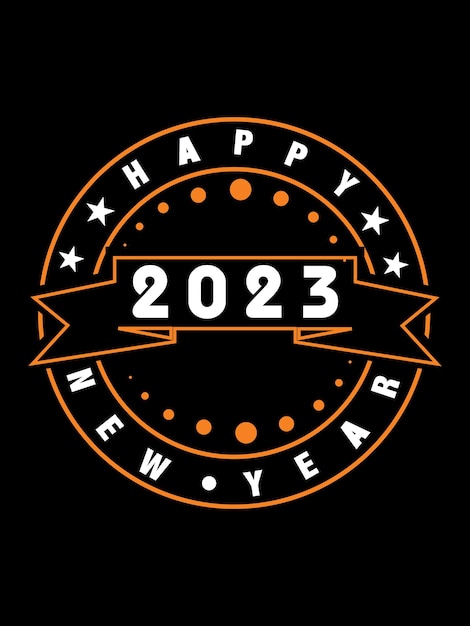 Feliz año nuevo 2023 citas diseño de camiseta