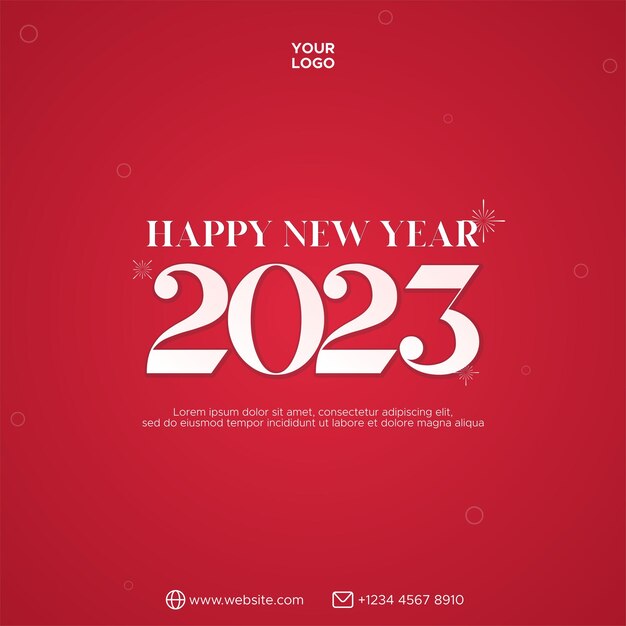 Feliz año nuevo 2023