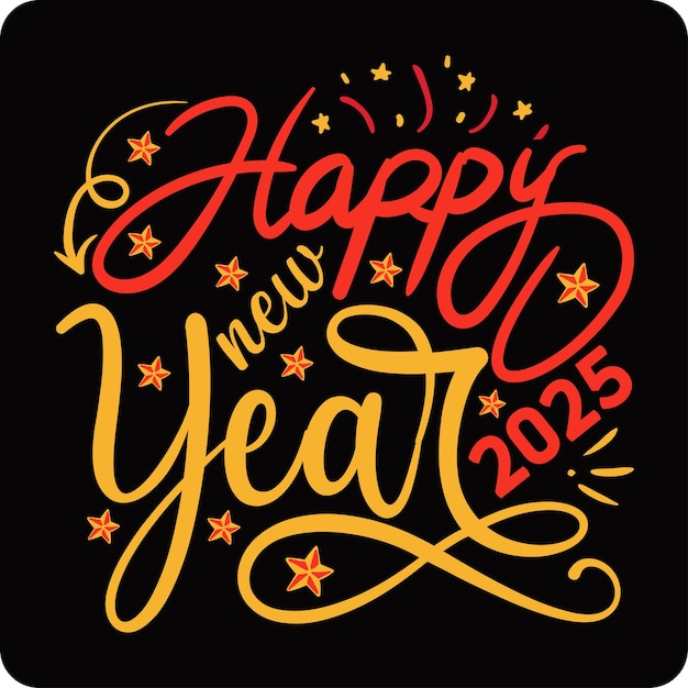 Feliz Año Nuevo 2024 Diseño SVG Feliz Año Nuevo Diseño SVG