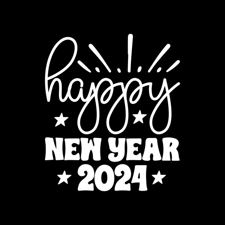 Feliz año nuevo 2024.