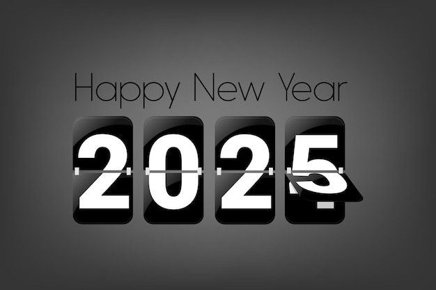 feliz año nuevo 2025 colección de plantillas elegante apartamento moderno