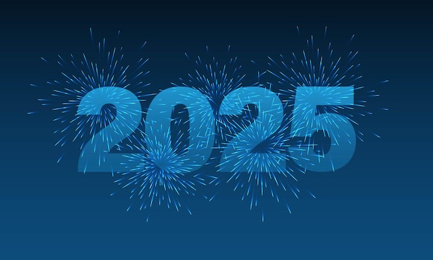 Feliz año nuevo 2025 Diseño