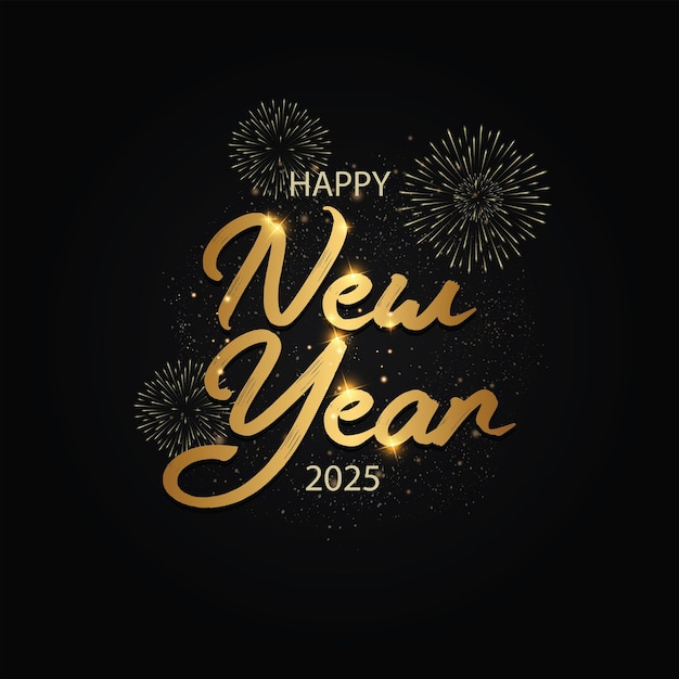 Feliz año nuevo arte vectorial e ilustración puede usar para plantilla de página de aterrizaje ui web aplicación móvil