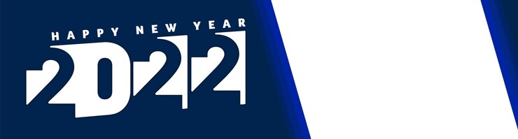 Feliz año nuevo banner diseño de vectores de fondo