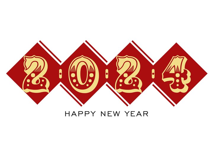 Feliz año nuevo chino 2024, año del dragón