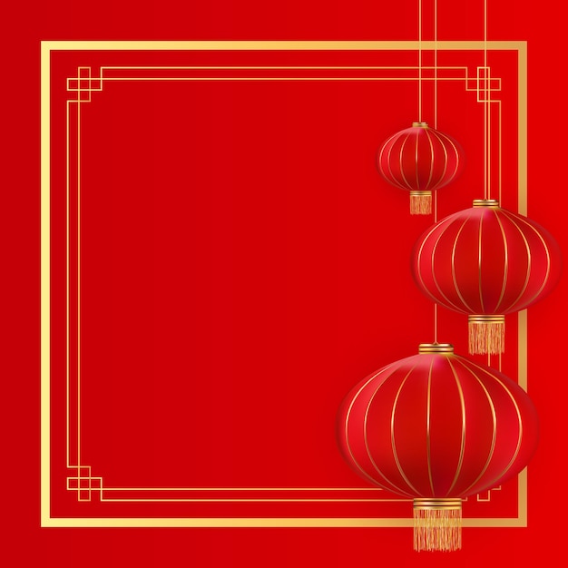 Feliz año nuevo chino fondo de vacaciones. Ilustración vectorial
