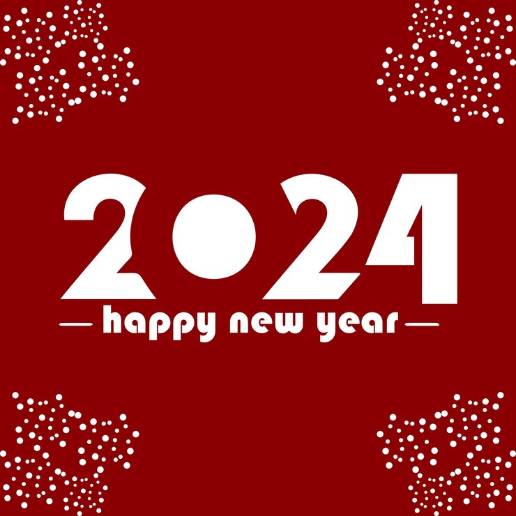 Feliz año nuevo diseño de arte vectorial