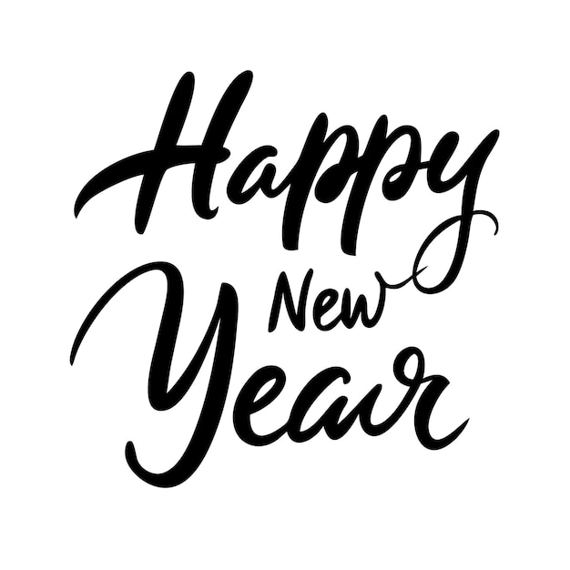 Feliz año nuevo enviando mensajes de texto