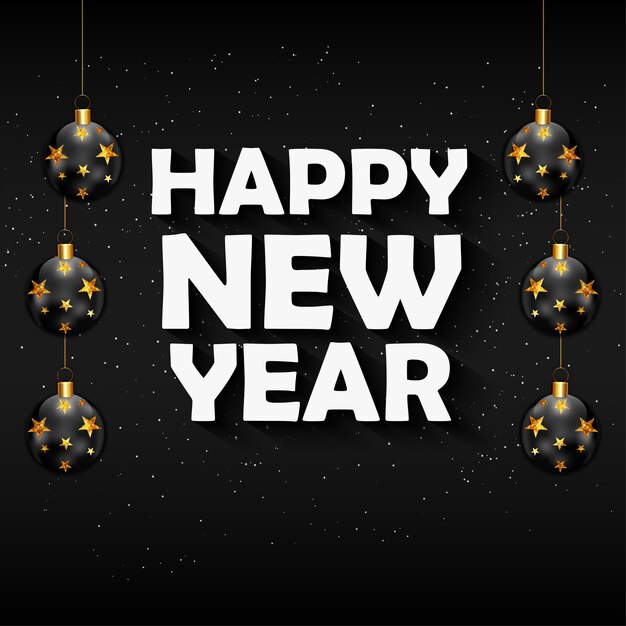 Feliz año nuevo fondo de celebración