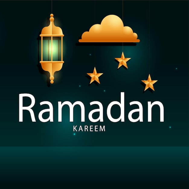 Feliz año nuevo islámico Ramadán Kareem