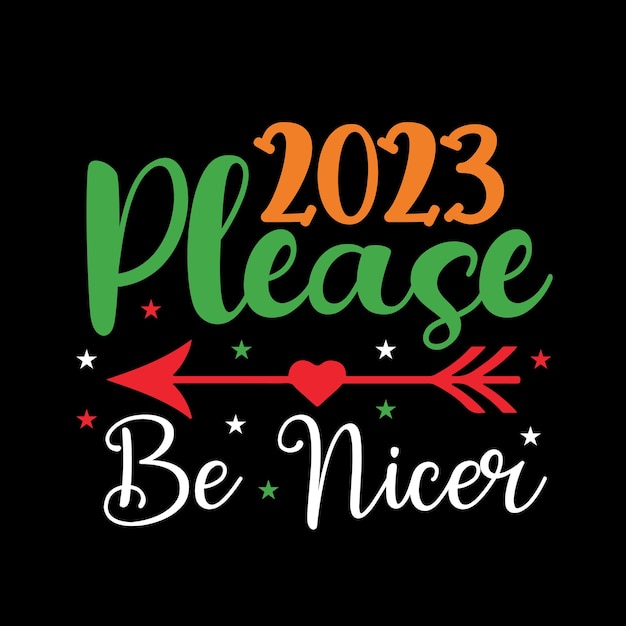 Feliz año nuevo SVG diseño camiseta corte