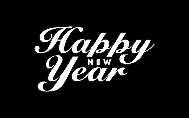 FELIZ AÑO NUEVO VINTAGE SIMPLE