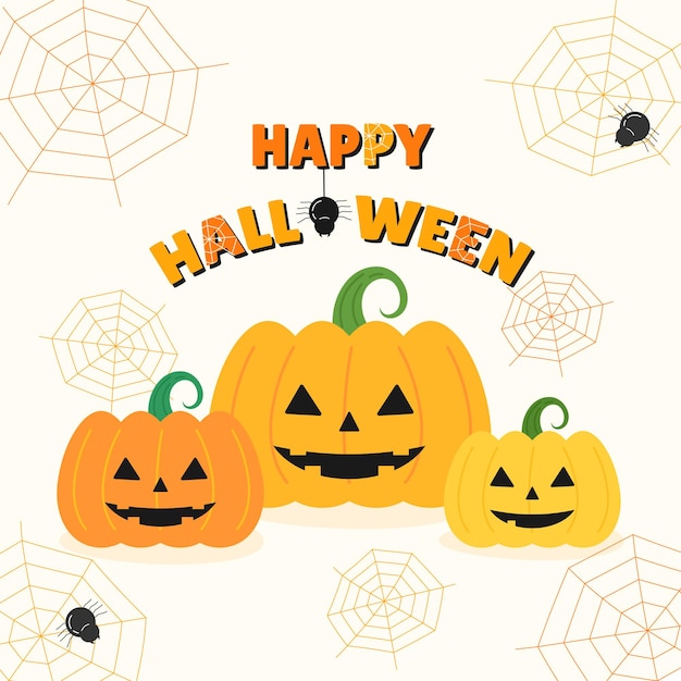 Feliz calabaza de Halloween