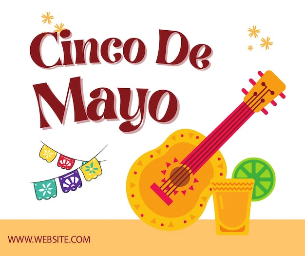 Feliz celebración del Cinco de Mayo en las redes sociales