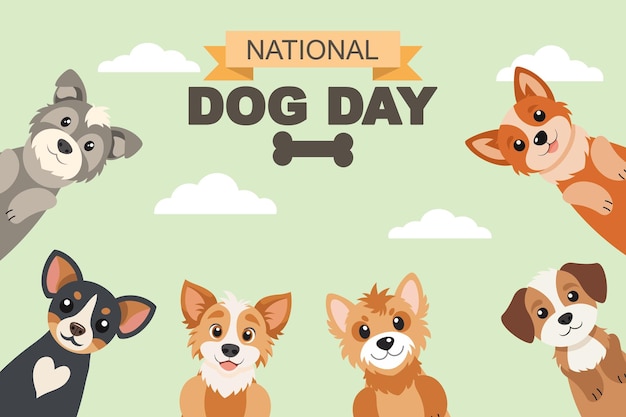 Feliz celebración del Día Nacional del Perro