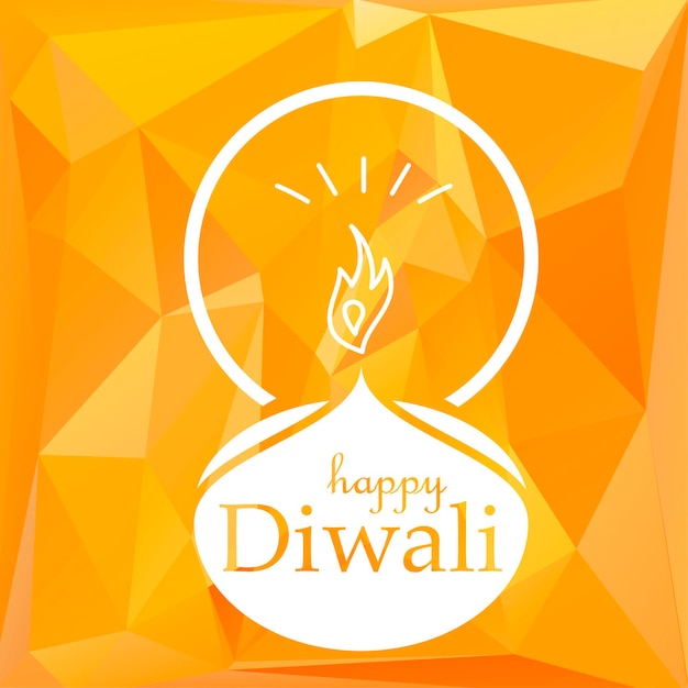Feliz celebración de Diwali Banner