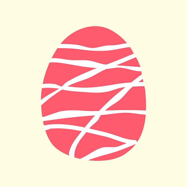 Feliz conjunto de tarjetas de Pascua carteles o portadas en estilo minimalista moderno huevos vectorial