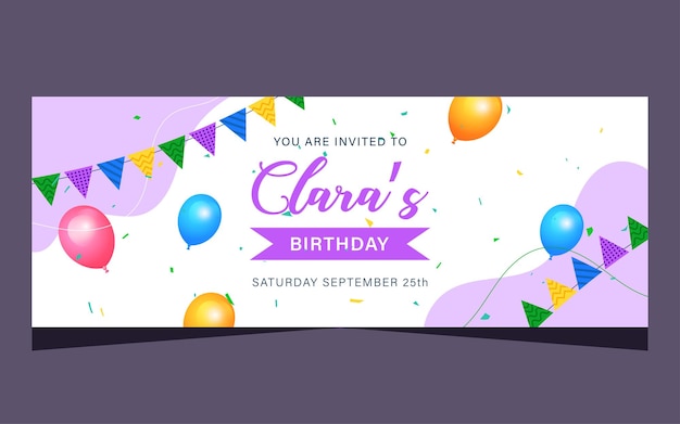 Feliz cumpleaños Banner