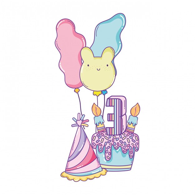Feliz cumpleaños, caricaturas