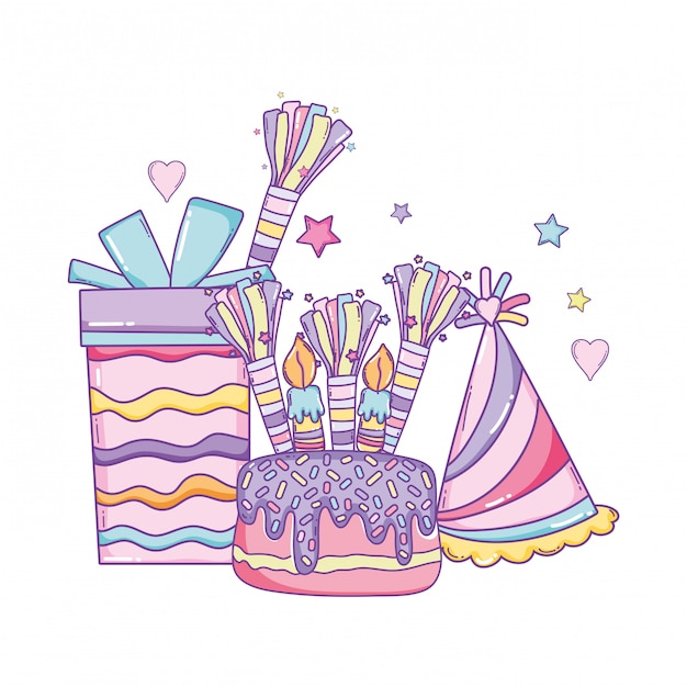 Feliz cumpleaños, caricaturas