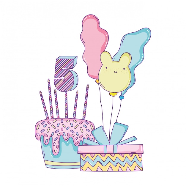 Feliz cumpleaños, caricaturas