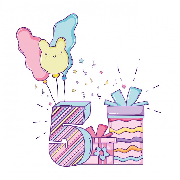 Feliz cumpleaños, caricaturas
