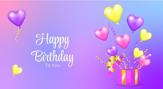 Feliz cumpleaños cartel rosa